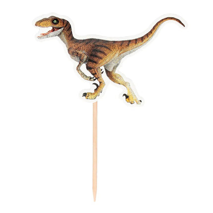 Dinosaurus Taarttopper 4 delig van Boland koop je bij Partywinkel
