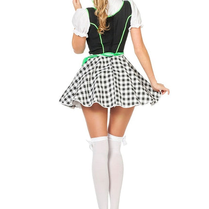Dirndl Jurk Oktoberfest Groen Dames van Wilbers & Wilbers koop je bij Partywinkel