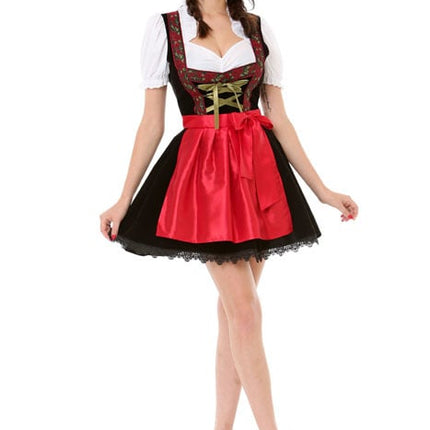Dirndl Jurk Oktoberfest Rozen van PartyXclusive koop je bij Partywinkel