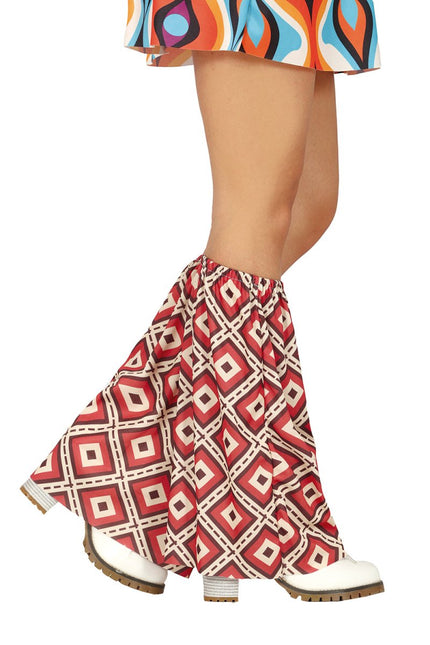 Disco 70S Beenwarmers Ruiten 2st van Fiestas Guirca koop je bij Partywinkel