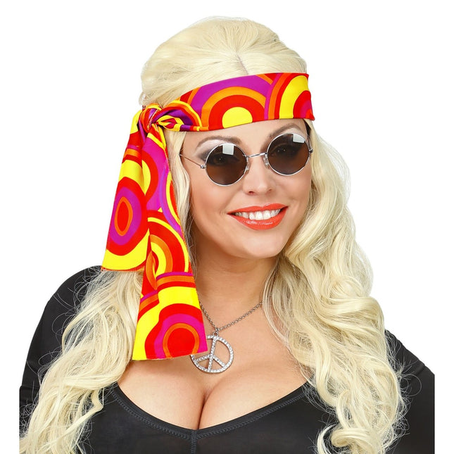 Disco 70S Hoofdband Oranje van Widmann koop je bij Partywinkel