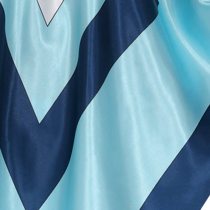 Disco 70S Poncho Blauw Dames van Fiestas Guirca koop je bij Partywinkel