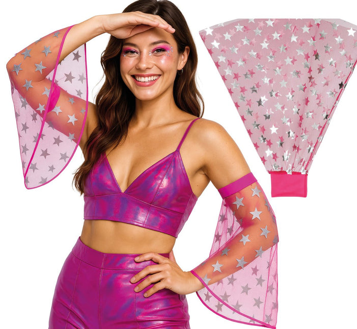 Disco 70S Vlindermouwen Sterren van Fiestas Guirca koop je bij Partywinkel