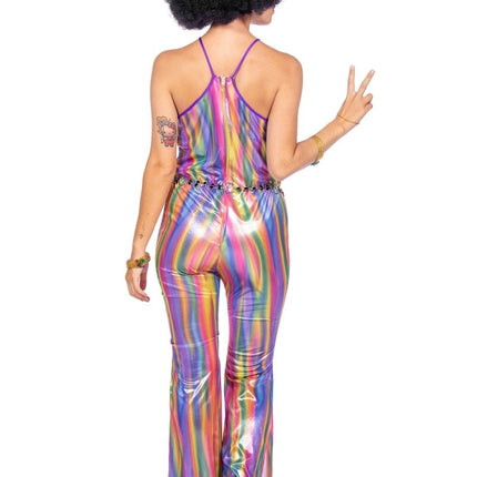 Disco 70S Jumpsuit Dames van Wilbers & Wilbers koop je bij Partywinkel
