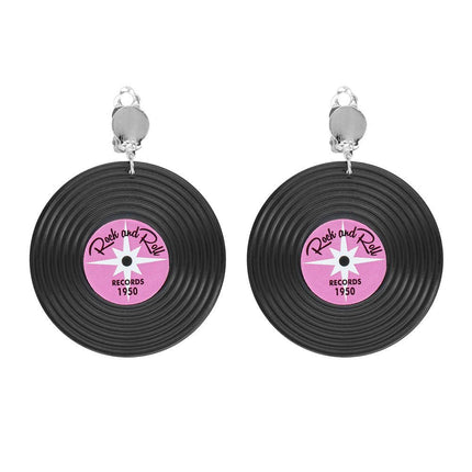 Disco Oorbellen Lp van Boland koop je bij Partywinkel