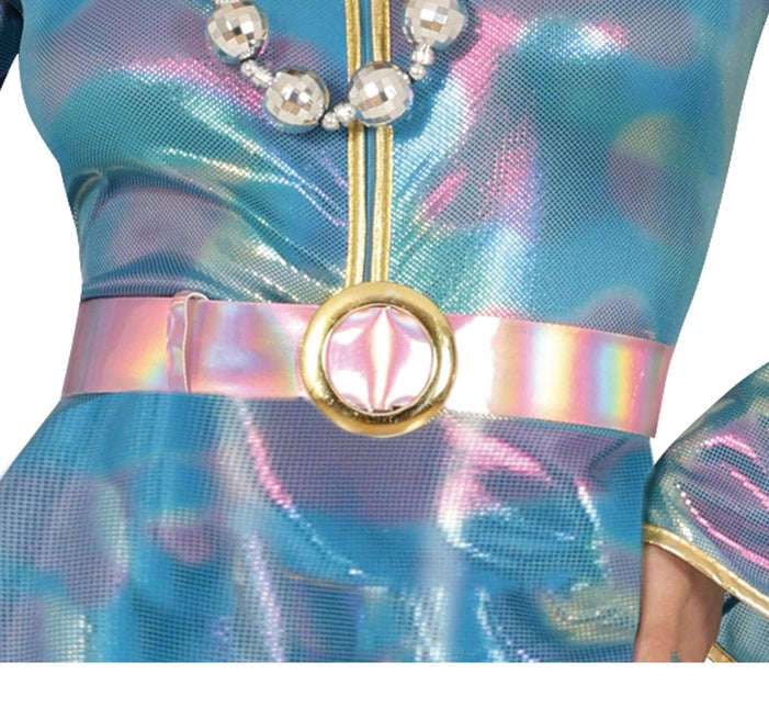 Disco Pak Blauw Paars Dames van Fiestas Guirca koop je bij Partywinkel