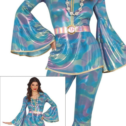 Disco Pak Blauw Paars Dames van Fiestas Guirca koop je bij Partywinkel