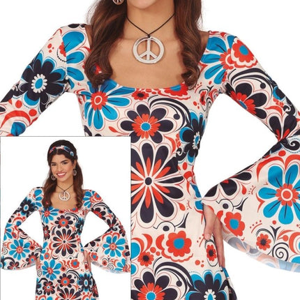 Disco Pak Blauw Wit Creme Dames van Fiestas Guirca koop je bij Partywinkel