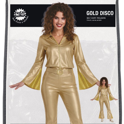 Disco Pak Goud Dames 3 delig van Fiestas Guirca koop je bij Partywinkel