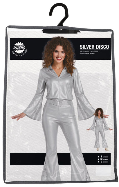 Disco Pak Zilver Dames 3 delig van Fiestas Guirca koop je bij Partywinkel