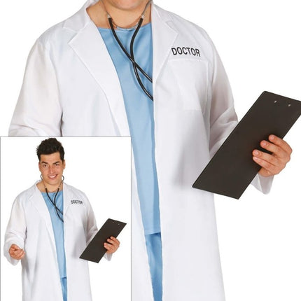 Dokter Kostuum Wit Heren van Fiestas Guirca koop je bij Partywinkel
