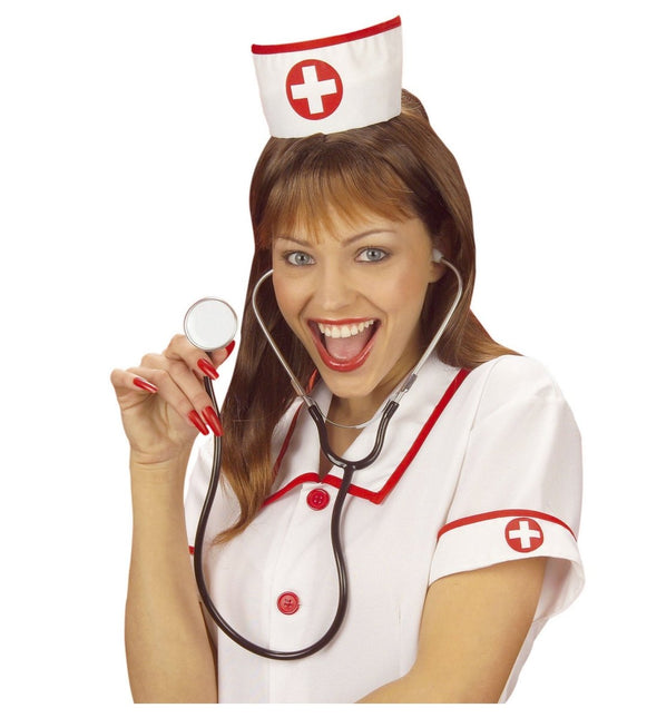 Dokter Nep Stethoscoop Blauw van Widmann koop je bij Partywinkel