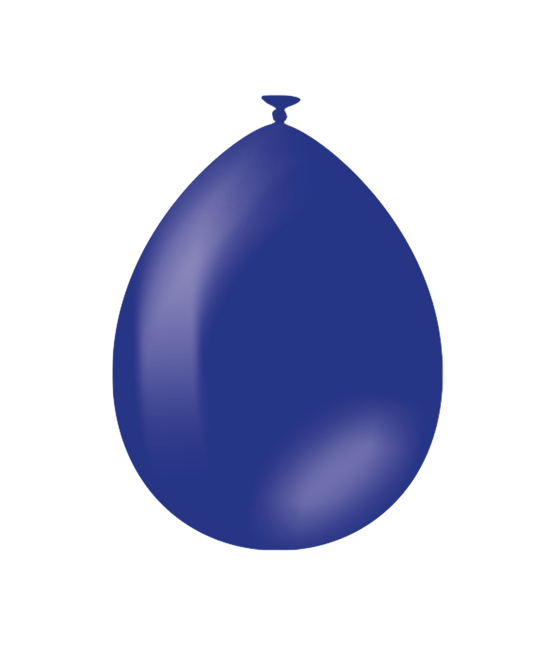 Donkerblauwe Ballonnen 30cm 25st van Paper Dreams koop je bij Partywinkel