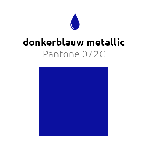 Donkerblauwe Reuze Ballon Metallic 60cm van Balloonia koop je bij Partywinkel