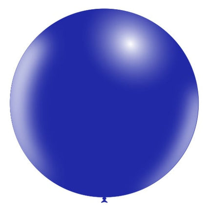Donkerblauwe Reuze Ballon XL 91cm van Balloonia koop je bij Partywinkel