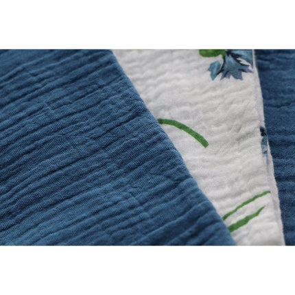 Donkerblauwe Servetten Katoen 40cm 4st van CHAKS koop je bij Partywinkel