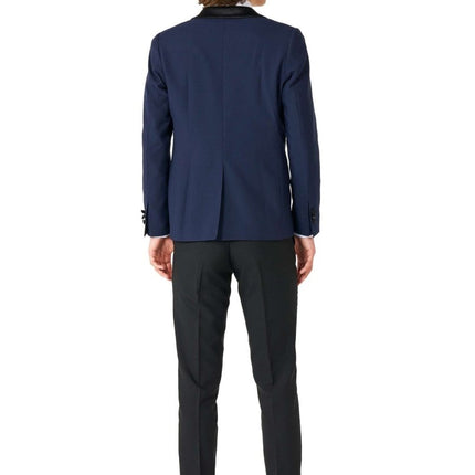 Donkerblauwe Smoking Jongen Tiener OppoSuits van OppoSuits koop je bij Partywinkel