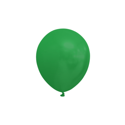 Donkergroene Ballonnen 13cm 100st van WeFiesta koop je bij Partywinkel