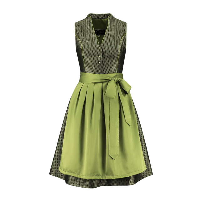 Donkergroene Dirndl Jurk Oktoberfest Dames 2 Delig van Haus Huberts koop je bij Partywinkel