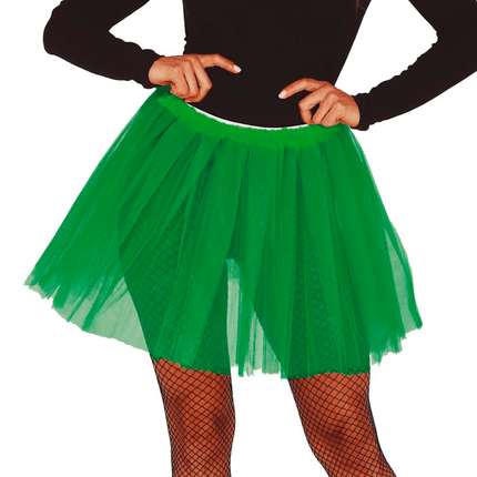 Donkergroene Tutu 40cm van Fiestas Guirca koop je bij Partywinkel
