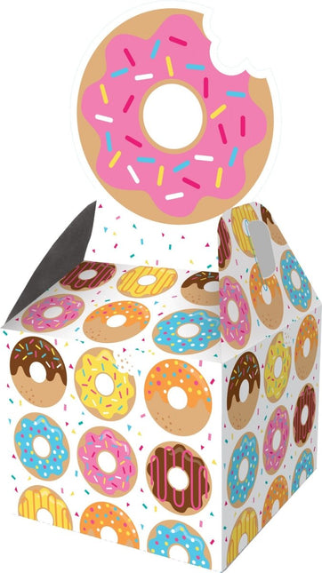 Donut Uitdeelbox 23cm 8st van Creative Converting koop je bij Partywinkel