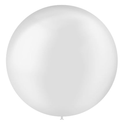 Doorzichtige Reuze Ballon XL 91cm van Balloonia koop je bij Partywinkel