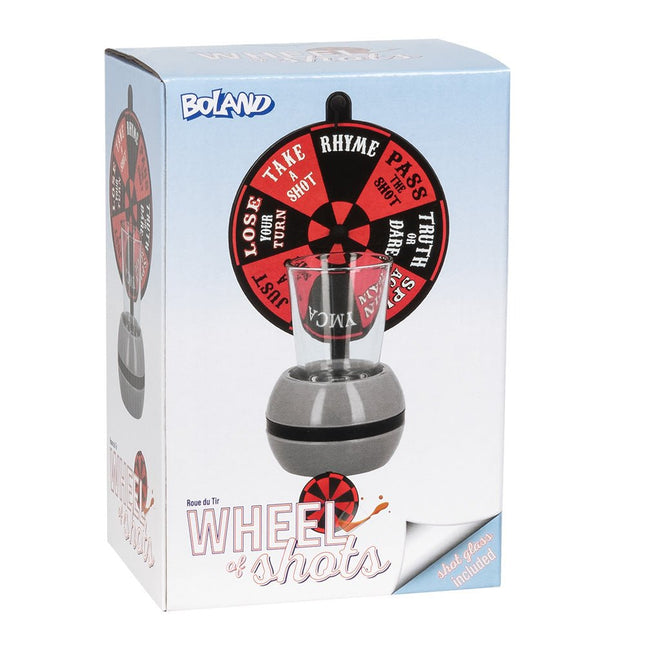 Grijze Drankspel Wheel Of Shots van Boland koop je bij Partywinkel