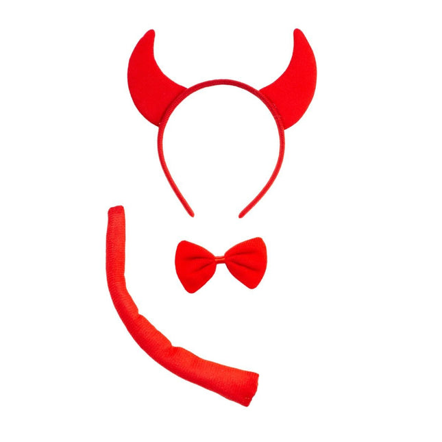 Duivels Set 3 delig van Partychimp koop je bij Partywinkel