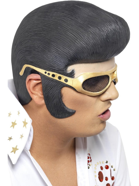 Elvis Hoofdband, Zwart van Smiffys koop je bij Partywinkel