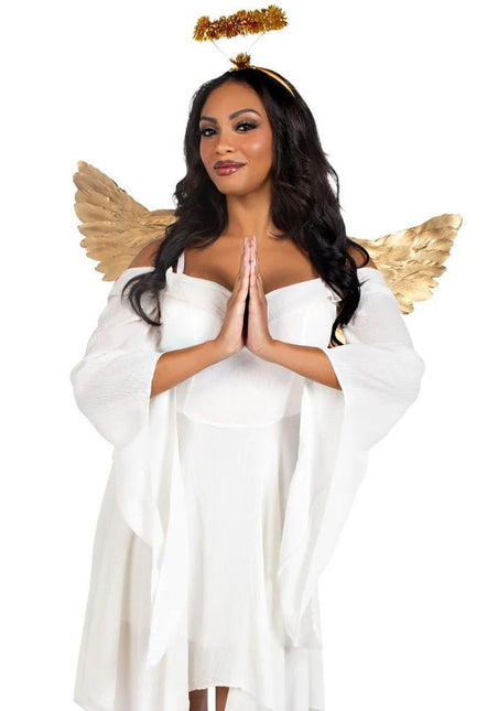 Engel Accessoireset Goud van Leg Avenue koop je bij Partywinkel