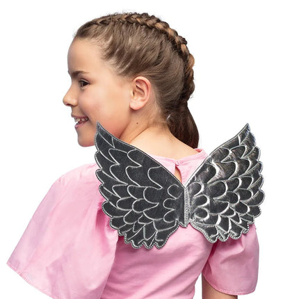 Engel Vleugels Zilver 45cm van Boland koop je bij Partywinkel