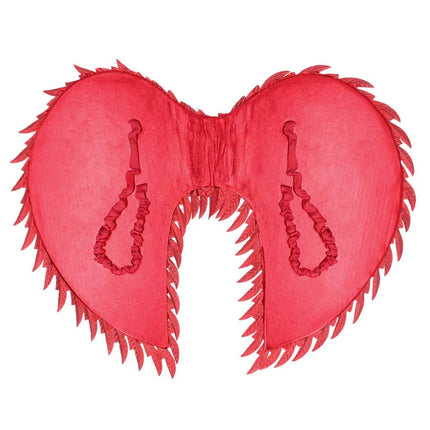 Engelenvleugels Glam rood (55 x 50 cm) van Boland koop je bij Partywinkel