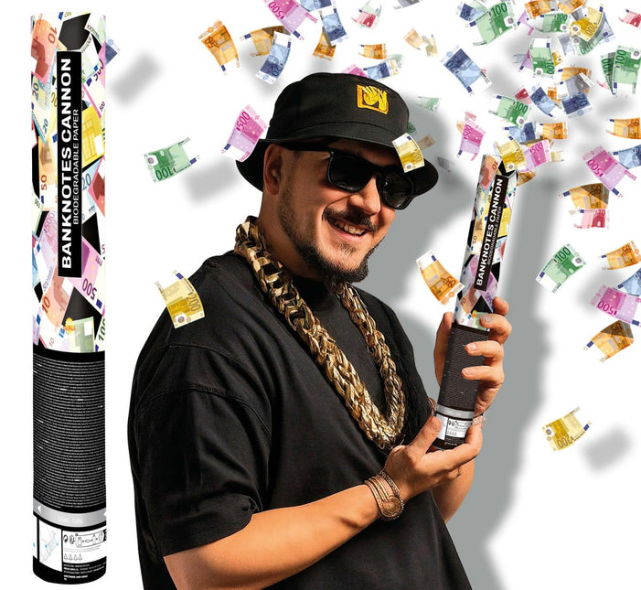 Euro'S Confetti Kanon 40cm van Fiestas Guirca koop je bij Partywinkel