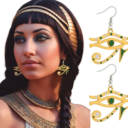 Eye of horus earrings van Fiestas Guirca koop je bij Partywinkel