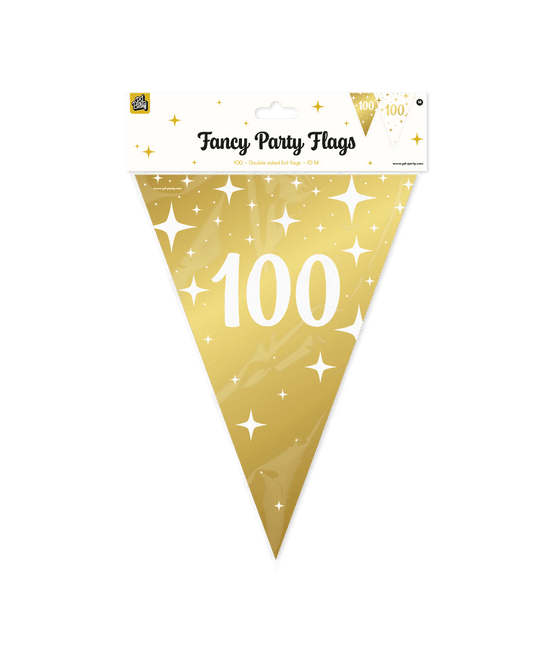 Fancy party Vlaggenlijn folie - 100 van Paper Dreams koop je bij Partywinkel
