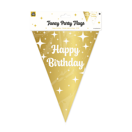 Fancy party Vlaggenlijn folie - Happy birthday van Paper Dreams koop je bij Partywinkel