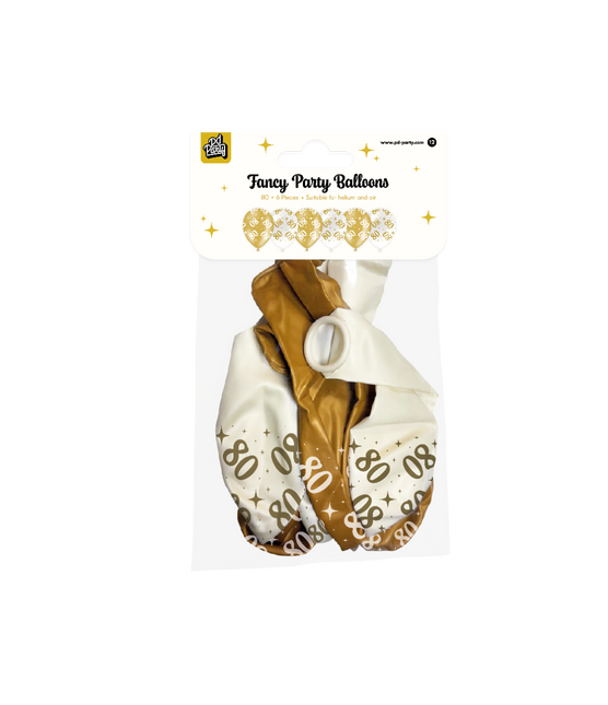 Fancy party latex ballonnen - 80