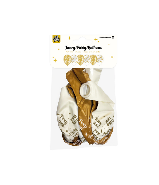 Fancy party latex ballonnen - Party time