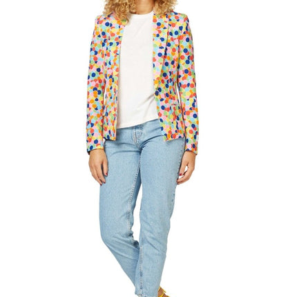 Feest Confetti Blazer Dames OppoSuits van OppoSuits koop je bij Partywinkel