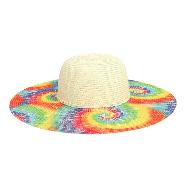 Festival Hoed Regenboog Tie Dye van Boland koop je bij Partywinkel