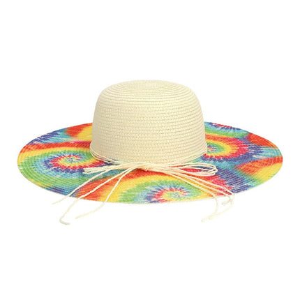 Festival Hoed Regenboog Tie Dye van Boland koop je bij Partywinkel
