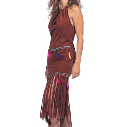 Festival Jurk Dames Indianen van Wilbers & Wilbers koop je bij Partywinkel