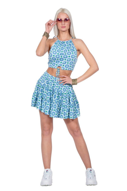 Festival Set Dames Blauw van Wilbers & Wilbers koop je bij Partywinkel