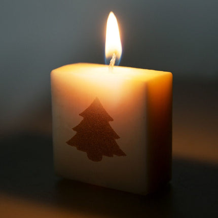 Letterkaars Kerstboom 4cm