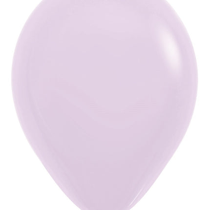 Ballonnen Pastel Matte Lilac 30cm 50st