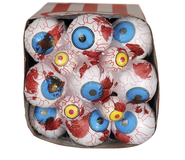 Halloween Popcorn Bakje Oogballen 16cm