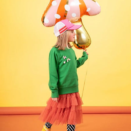 Helium Ballon Paddenstoel Leeg 75cm