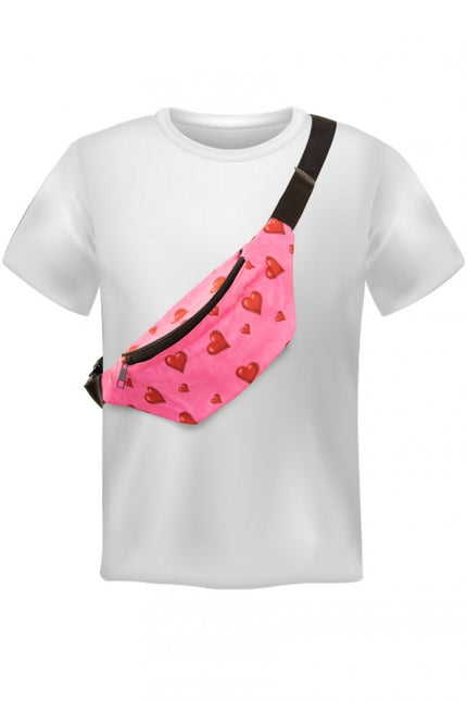 Heuptasje Roze Met Hartjes