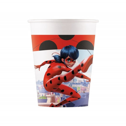 Miraculous Ladybug Bekers 200ml 8st