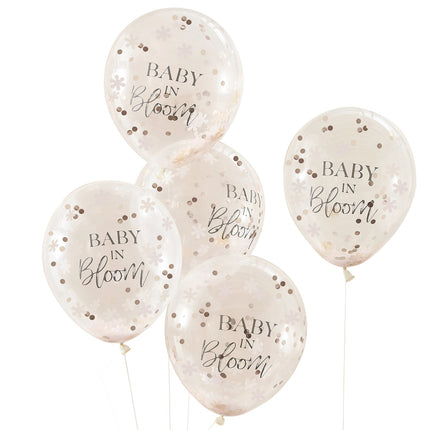 Ballonnen Baby In Bloom 30cm 5st